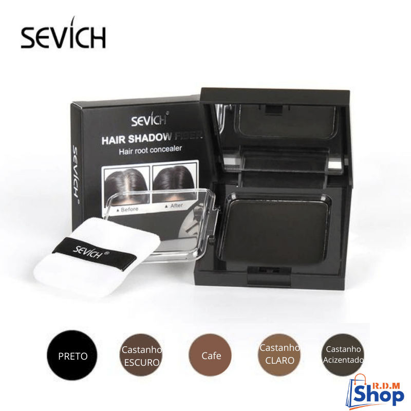 Pó maquiagem SEVICH BRASIL preto