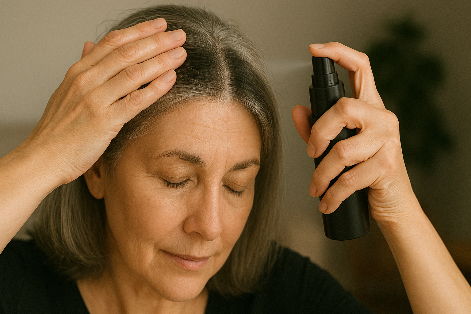 Maquiagem Capilar Natural: Beleza e Discrição em Segundos