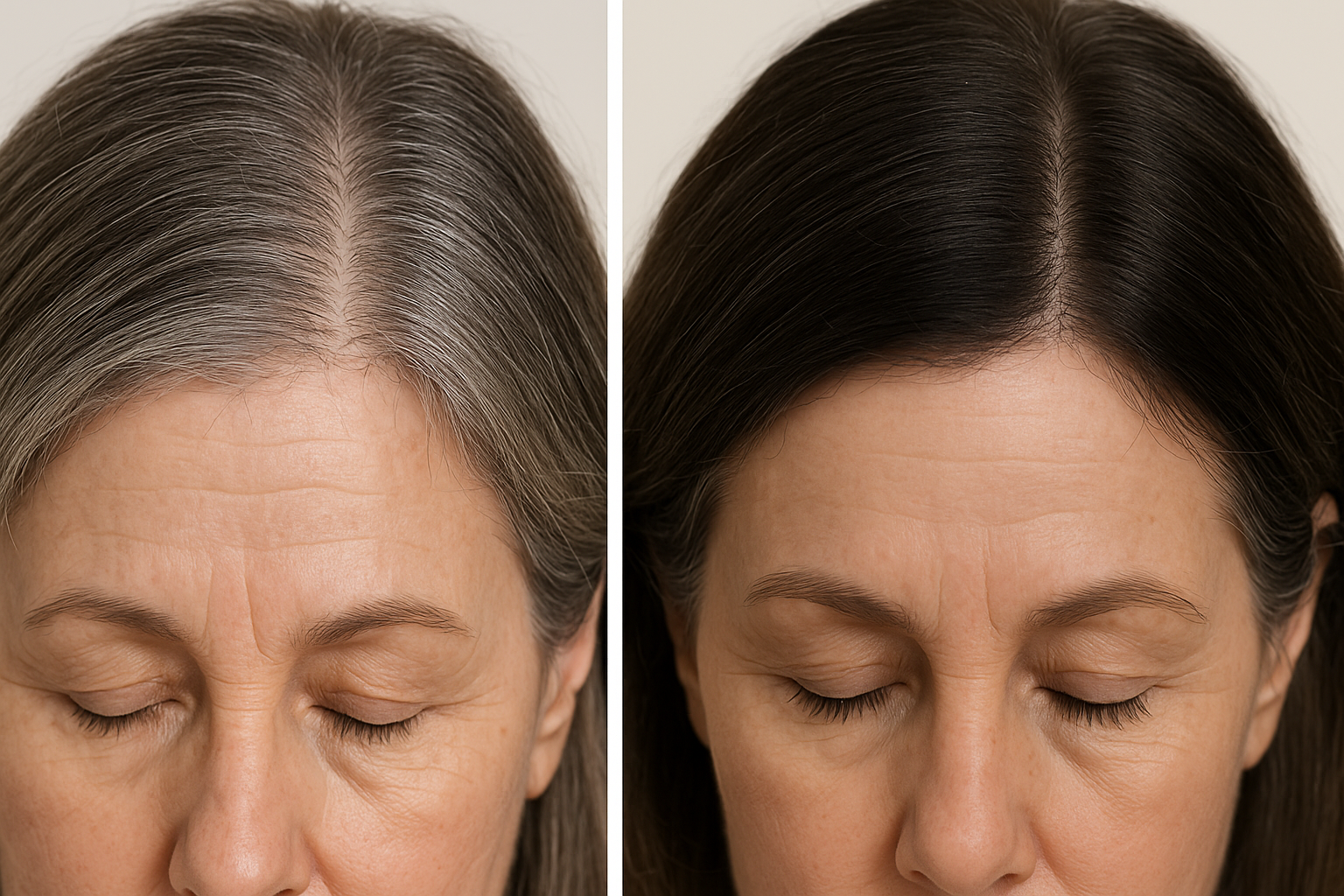 Como Corrigir a Divisão Muito Marcada no Cabelo e Criar um Visual Mais Cheio