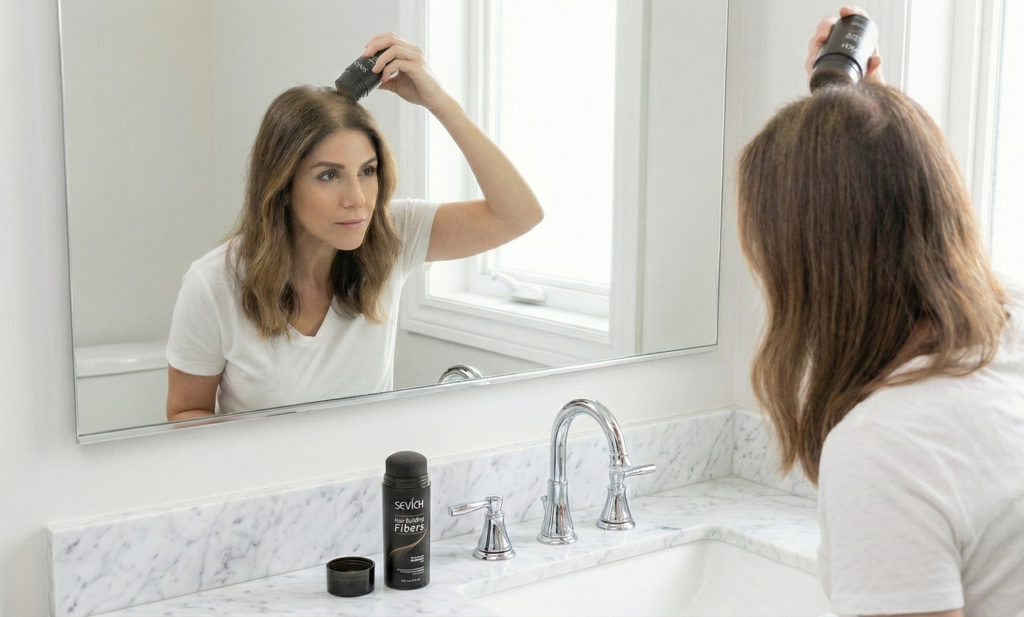 Como Cobrir Fios Brancos na Linha Frontal Sem Deixar Aparência Artificial