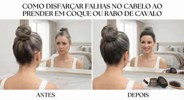 Como Disfarçar Falhas no Cabelo ao Prender em Coque ou Rabo de Cavalo