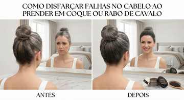 Como cobrir fios brancos sem química agressiva e sem danificar o cabelo