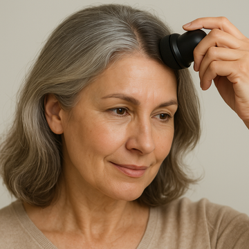 Como Fazer o Cabelo Parecer Mais Cheio em Fotos Usando Maquiagem Capilar