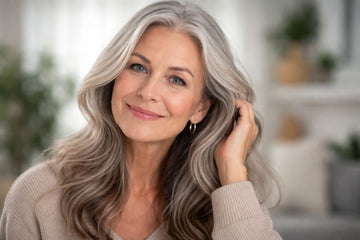 Como cobrir fios brancos sem danificar o cabelo no dia a dia